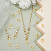 100Pcs Tibetan Style Alloy Charms FIND-SC0012-39G-4