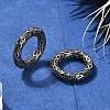 Snake Ring 316 Surgical Stainless Steel Hoop Nose Rings EJEW-G416-19A-AS-1