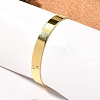 Brass Cuff Bangle BJEW-P168-E03-5