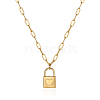 Heart Lock Pendant Necklaces XN5308-1-1