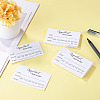 50Pcs Paper Appointment Reminder Cards AJEW-TADJ0001-22-6