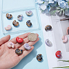 2 Sets Handmade Porcelain Beads for DIY Bracelet Accessories PORC-SP0001-28-3