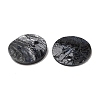 Spray Painted Natural Akoya Shell Charms SHEL-F007-15A-05-3