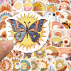 50Pcs PVC Self-Adhesive Stickers X-STIC-PW0013-012-4