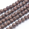 Natural Sandalwood Beads Strands X-WOOD-P011-01-6mm-1