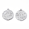 Non-Tarnish 201 Stainless Steel Pendants STAS-N098-077P-1