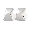 Non-Tarnish 304 Stainless Steel Stud Earring EJEW-H116-01D-P-1