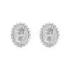 Tarnish Resistant 304 Stainless Steel Stud Earrings for Women JR9486-2-1