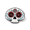 Day of the Dead Sugar Skull Enamel Pins JEWB-R001-03EB-04-1