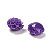 Synthetic Coral 3D Flower Rose Beads CORA-L046-A04-2