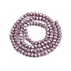 Electroplate Glass Beads Strands LS-EGLA-A044-P3mm-A13-3