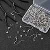 50Pcs 304 Stainless Steel French Hooks with Coil and Ball STAS-YW0001-54-5