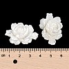 Natural White Shell Carved Cabochons SSHEL-I026-15-3