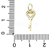 925 Sterling Silver Micro Pave Clear Cubic Zirconia Pendants STER-S010-03A-LG-3