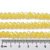 Baking Painted Imitation Jade Glass Bead Strands DGLA-A034-J6MM-A-6