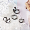 4Pcs 2 Style Alloy Glass Crystal Rhinestone Pendants PALLOY-TA0002-36A-5