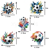 DIY Diamond Painting Football Keychain Kit PW-WG81C7E-01-2