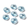 Transparent Glass Beads GLAA-D025-08I-1