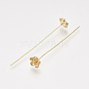 Brass Pins KK-T038-589G-NF-1