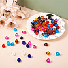 Craftdady 88pcs 8 colors Glass European Beads GLAA-CD0001-10-13