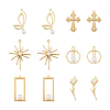 Cheriswelry 12Pcs 6 Style Alloy Pendants FIND-CW0001-15-26