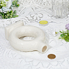 Porcelain Candle Holders DJEW-WH0039-86-4