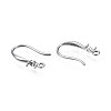 304 Stainless Steel Earring Hooks X-STAS-S057-61-2