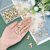 30Pcs 3 Style Rabbit & Bear Rack Plating Alloy Pendants FIND-PH0004-08-5