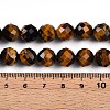 Natural Tiger Eye Beads Strands G-S345-10mm-22-5