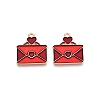 Valentine's Day Theme Alloy Enamel Pendants ENAM-T020-50J-01-1