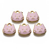 Alloy Enamel Charms ENAM-T011-95D-NR-1