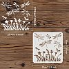 Large Plastic Reusable Drawing Painting Stencils Templates DIY-WH0172-811-2
