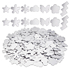 210 7 Styles Self Adhesive Acrylic Cabochons DIY-PH0023-16A-1