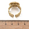 304 Stainless Steel Cuff Ring Components SA-CBA37BC-17E-G-3
