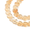 Natural Yellow Quartz Beads Strands G-M403-A24-02-4