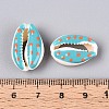 Natural Cowrie Shell Beads SSHEL-N034-35-04-3