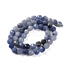 Natural Blue Aventurine Beads Strands G-NH0021-A23-01-3