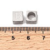 304 Stainless Steel European Beads STAS-D382-02B-P-2