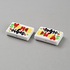 Summer Theme Silicone Focal Beads SIL-SZC0002-06B-2