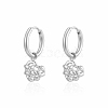 Sweetheart Stainless Steel Hollow Heart Earrings for Women SJ0663-2-1