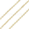 Rack Plating Brass Cable Chains CHC-A010-02G-1