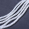 Electroplate Glass Beads Strands EGLA-A044-J8mm-B05-1