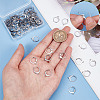 SUNNYCLUE 80Pcs 304 Stainless Steel Leverback Earring Findings STAS-SC0004-59P-3
