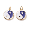 Brass Micro Pave Clear Cubic Zirconia Pendants KK-C100-16G-07-1