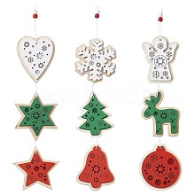 Wooden Ornaments DIY-TA0002-79