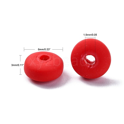 Handmade Polymer Clay Beads Strands X-CLAY-N008-008D-1