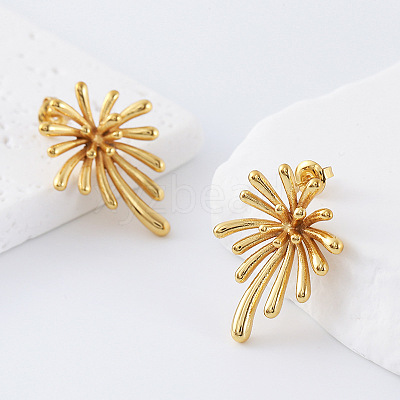 Firework 304 Stainless Steel Stud Earrings for Women YF3044-1