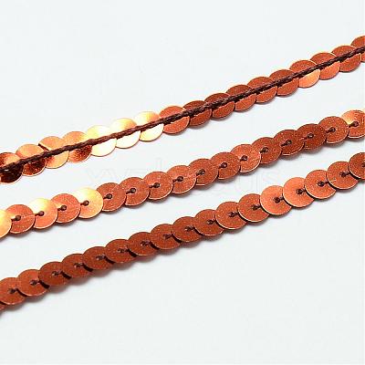 Plastic Paillette Beads PVC-Q085-6mm-13-1