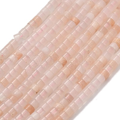 Natural Pink Aventurine Beads Strands X-G-P608-A17-01-1