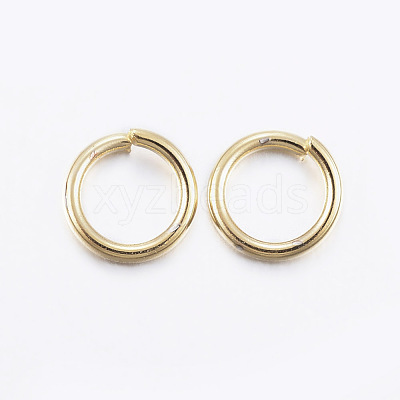 304 Stainless Steel Open Jump Rings STAS-L187-10x1mm-G-1